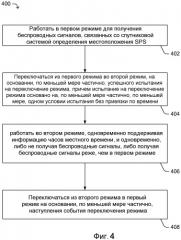 Способы и устройства для использования с навигационной радиостанцией с возможностью переключения режима (патент 2478987)