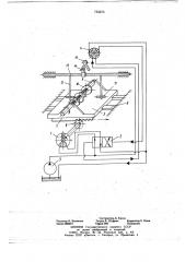 Гидропривод механизма перемещения кольцевой планки (патент 735673)