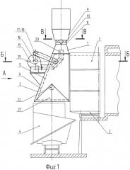 Устройство для улавливания выбросов пыли при выдаче кокса (патент 2394869)