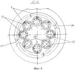 Пространственная фундаментная опора резервуара на мерзлом основании (патент 2572319)