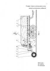 Агрегат для внесения в почву твердых органических удобрений (патент 2594528)