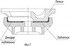 Демпфер подпятника (патент 2397090)