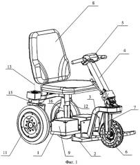 Персональное самоходное транспортное средство (варианты) (патент 2309716)