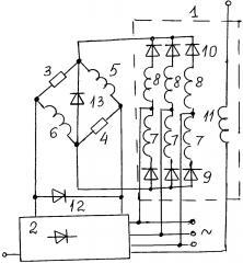 Реверсивный магнитный усилитель (патент 2607360)