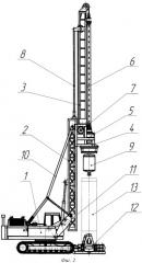 Установка для бурения скважин (патент 2392409)