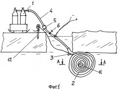 Устройство для разрушения льда на воде (патент 2322548)