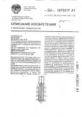 Магнитная система для устройств очистки жидкостей или газов от ферромагнитных примесей и магнитной обработки водных систем (патент 1673217)