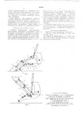 Рабочее оборудование одноковшового фронтального погрузчика (патент 613020)