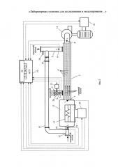 Лабораторная установка для исследования и моделирования теплообмена в теплоутилизационных аппаратах (патент 2618454)