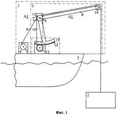 Спускоподъемное устройство (патент 2381133)