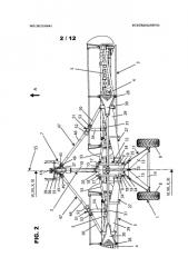 Сельскохозяйственная машина с усовершенствованным устройством складывания (патент 2578496)