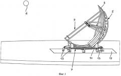 Аппарат, использующий солнечную энергию для подогрева и выработки электроэнергии (патент 2476782)