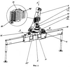 Гидропривод механизма поворота стойки опорно-поворотного устройства крано-манипуляторной установки (патент 2252911)