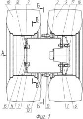 Переходное устройство для установки дополнительных колес на управляемый мост транспортного средства (патент 2491176)