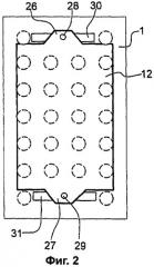 Устройство для обнаружения отклонений между желательным и реальным контурами гибкого компонента большой площади и его применение (патент 2431800)
