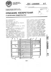 Железнодорожный переезд (патент 1294900)