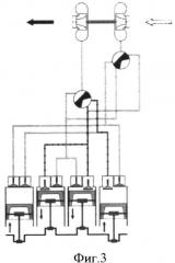 Комбинированный четырехцилиндровый двигатель (патент 2520791)