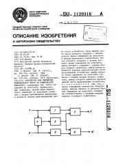 Устройство для умножения комплексного числа на комплексную константу (патент 1120316)