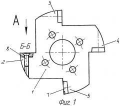 Сборный дисковый фасонный резец (патент 2521177)