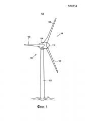 Ветроэнергетическая установка и способ ввода электрической энергии (патент 2605446)