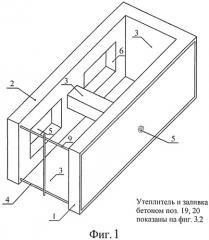 Конструктивный опалубочный блок проемный (патент 2525242)