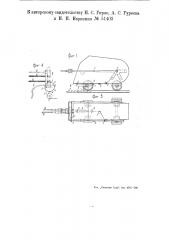 Автоматически действующий при обрыве тягового каната останов для скипа (патент 51403)