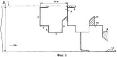 Способ многооперационной штамповки сложной крупногабаритной детали с внутренними полостями на стенке из листового материала (варианты) (патент 2349408)