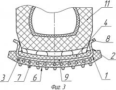 Гусеница бесшарнирная резиноармированная (патент 2516944)