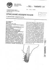 Способ изготовления искусственной зубной коронки (патент 1660692)