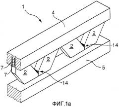 Решетчатая балка из дерева для строительства (патент 2401922)