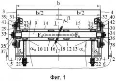 Стабилизатор курса движения шасси транспортного средства по ступеням (патент 2538653)