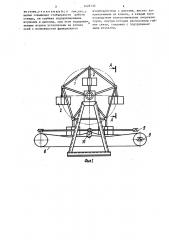 Стенд для испытания става ленточного конвейера (патент 1425132)