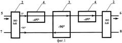 Полосковый циркулятор фазового типа (патент 2283518)
