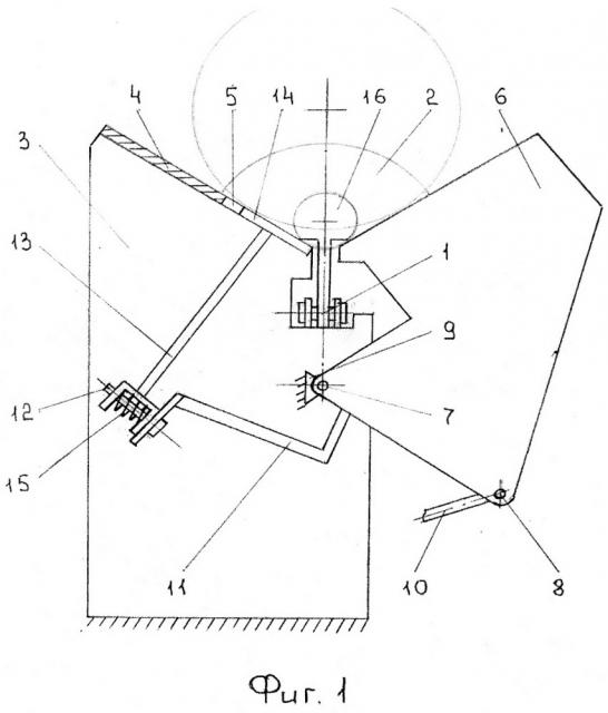 Сбрасыватель круглых лесоматериалов с продольного конвейера (патент 2649113)