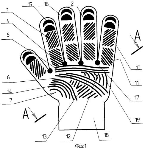 Перчатка (патент 2270592)
