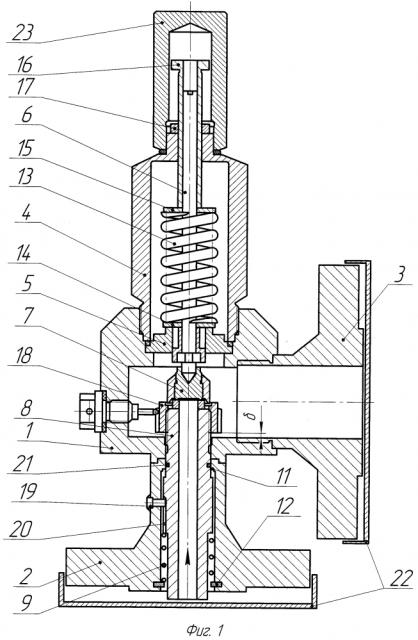 Предохранительный клапан (патент 2644606)