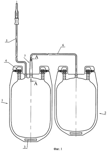 Контейнер для крови и ее компонентов (патент 2432189)