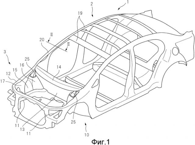 Конструкция передней части кузова (патент 2551413)