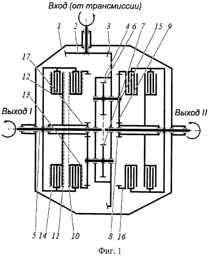 Дифференциальный механизм для привода колес или мостов транспортного средства (патент 2520224)