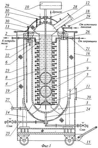 Устройство для захолаживания топлива (патент 2373463)
