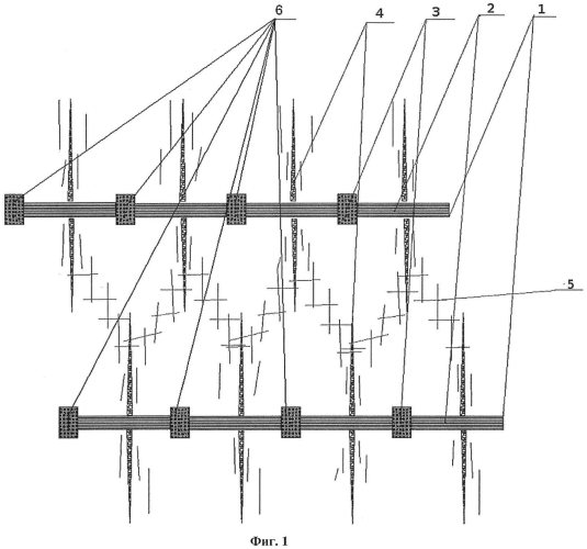 Способ гидравлического разрыва пласта в двух параллельных горизонтальных стволах скважин (патент 2561420)