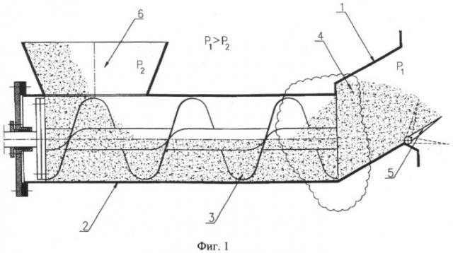 Шнек с герметизирующей камерой (патент 2392044)