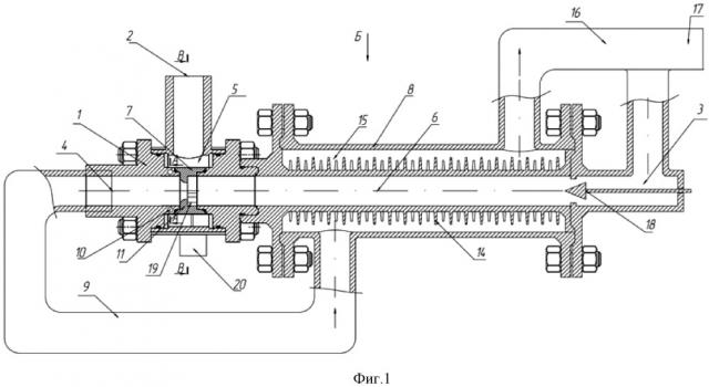 Вихревой регулятор давления газа (патент 2655565)
