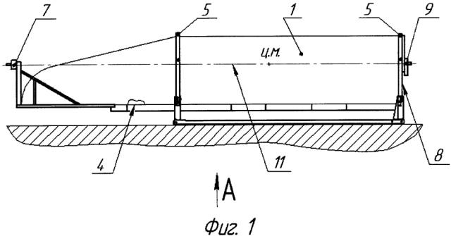 Способ погрузки-выгрузки створок головного обтекателя при транспортировании в контейнерах (патент 2622662)