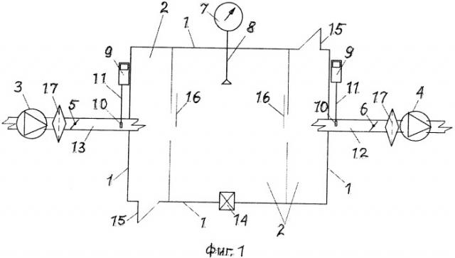 Способ контроля воздухопроницаемости ограждающих строительных конструкций полости замкнутого герметизированного контура (патент 2484437)