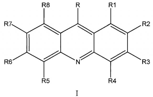 Фотохимический способ получения детектора летучих химических соединений на основе флуорофоров - производных акридина (варианты) (патент 2426727)