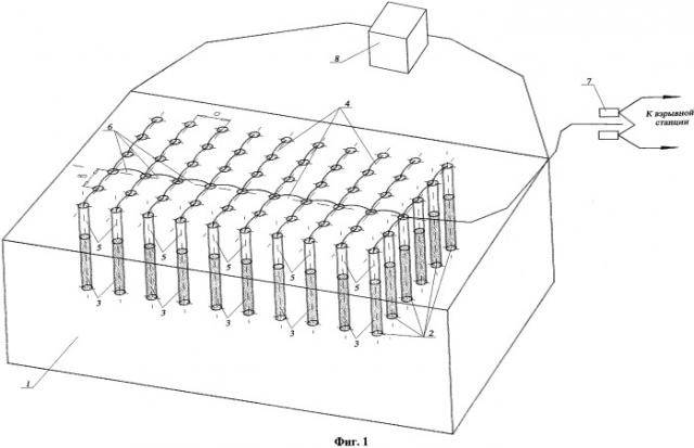 Способ буровзрывной отбойки горных пород (патент 2256873)
