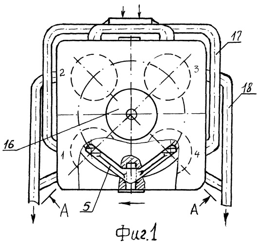 Двигатель внутреннего сгорания в.е.с.а (патент 2413079)