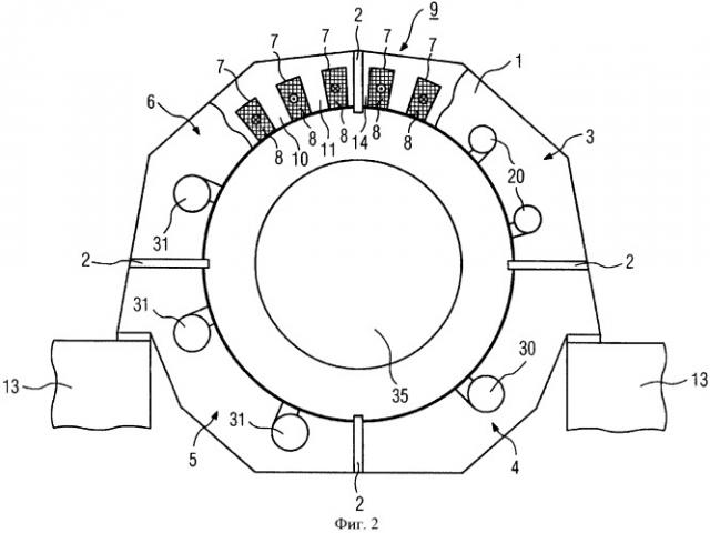 Непосредственный привод для мощных приводов (патент 2395887)