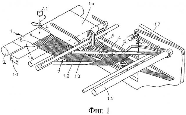 Проводка полотна запечатываемого материала в ролевую ротационную печатную машину (патент 2388610)